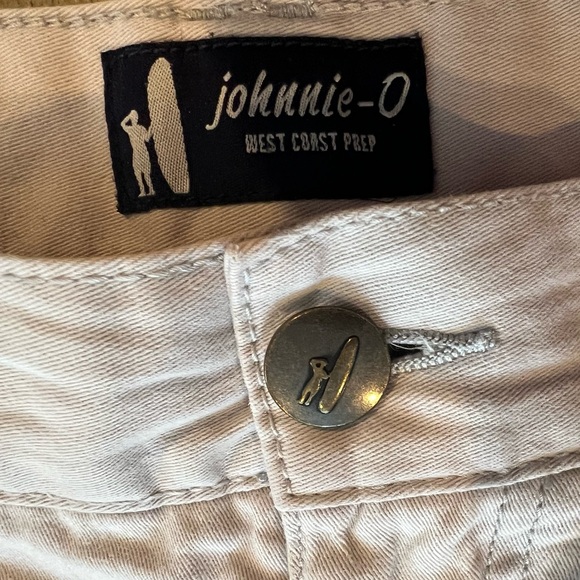 Johnnie-O Pants Men’s Tag Sz 35x34‎ Chino West Coast Prep Iron Gray - Picture 3 of 5